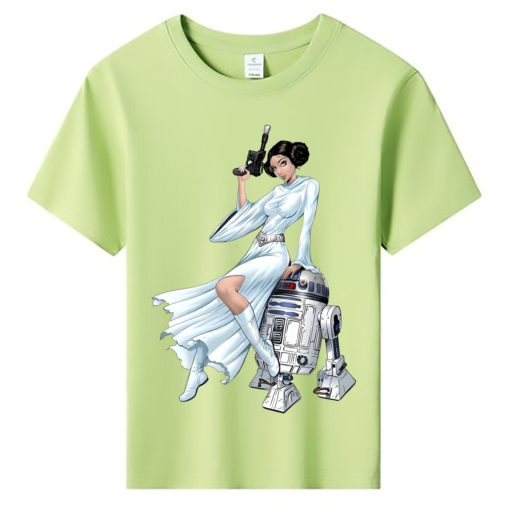 （画像用） スター・ウォーズ Star Wars 綿100％キッズTシャツ（フロントプリント）